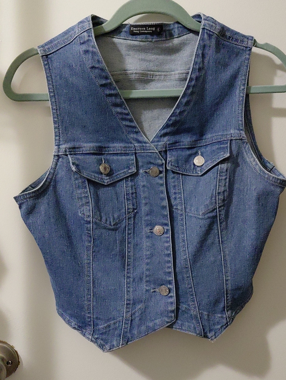 Emerson Lake Women's Blue Denim Vest